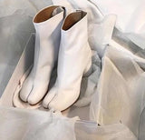 Tabi Split-toe Women Heeled Boots