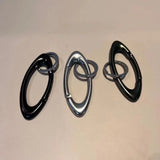 Stainless Steel O Keyring