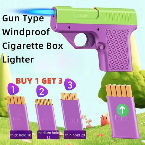 Toy Gun Lighter & Cig Holder