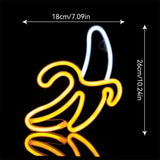 Banana LED neon light