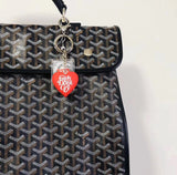Girls Don't Cry Heart Keychain