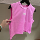 WANG Cotton Crop Top