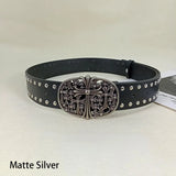 Chrome Cross Belt