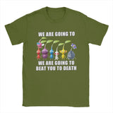 Pikmin We Are Going To Beat You To Death Tee