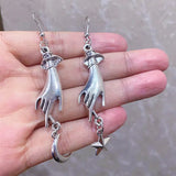 Moon And Stars Earrings