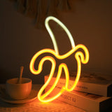 Banana LED neon light