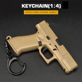 Pistol Keychain Charm