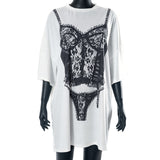 Lingerie Oversized Tee