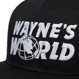 WAYNE'S WORLD Black Baseball Cap
