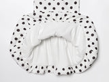 Low Cut Slim Polka Dot Dress