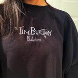 Tim Burton Productions Embroidered Sweatshirt