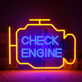 Check Engine Neon Light