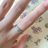 Stainless Steel Kelly Kitty Ring