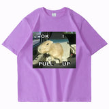OK I Pull Up Capybara Tee