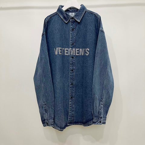 VETEMENTS Oversized Denim Jacket