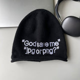 "God Save Me jpg or png?" Beanie