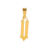 Slim Old English Necklace