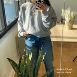 Hold Your Horses Embroidered Sweatshirt