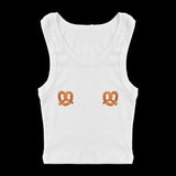 Olive Nipple Tank