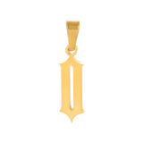 Slim Old English Necklace