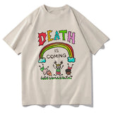 Death Is Coming Rainbow Tee