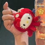 Hello Octopus Kitty Keychain