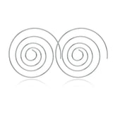 Spiral Hoop Earring