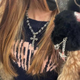 Stainless Steel Cross Necklace