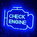 Check Engine Neon Light