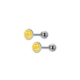 Smiley Face Earring