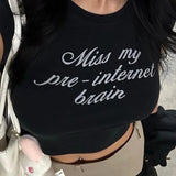 Miss My Pre-Internet Brain Tee