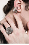 Saw Tooth Earring