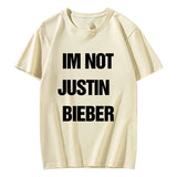 I'm Not Justin Bieber Tee