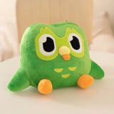 30cm Green Duolingo Owl Plushie Pillow