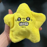 Fighting Star Plush Toy Keychain