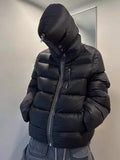 Fully Zip Up Puffer Down Coat