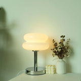 Trichromatic Dimming Glass Table Lamp