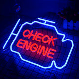 Check Engine Neon Light