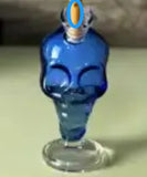 Glass Heart Bottle Cig Holder