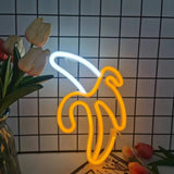 Banana LED neon light