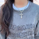 Stainless Steel Cross Necklace