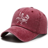 Skeleton Knight And Dragon Cap