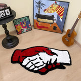 Devil Handshake Tufted Rug