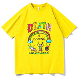 Death Is Coming Rainbow Tee