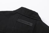 Oversized Zip Up Bowling Shirt