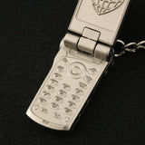 Foldable Mini Cell Phone Keychain