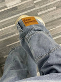 Retro Baggy Reversed High Waisted Jeans