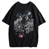 Oversized Bat Woman Tee