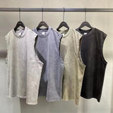 Acid Wash Sleeveless Tee