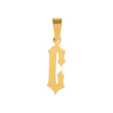 Slim Old English Necklace